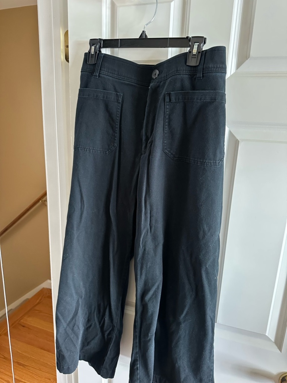 Ava & Viv Black High-Rise Wide Leg Pants